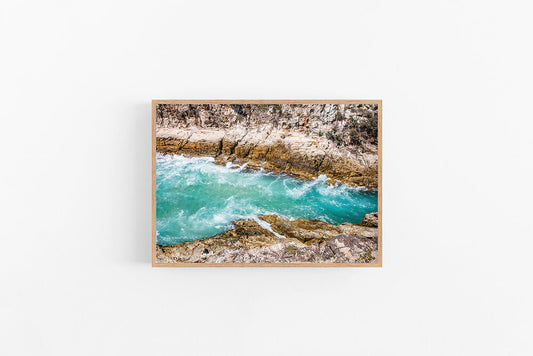 Gorge | Seaside Coastal Photographic Wall Art Print | Lynette Cooper Prints and Sketches