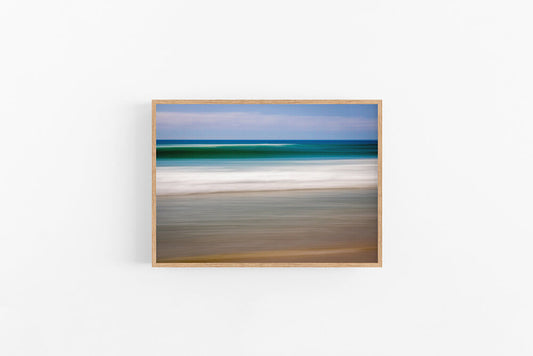 Beach Slide | Abstract Beach Art Photographic Wall Print | Lynette Cooper Prints and Sketches